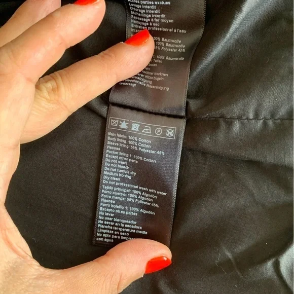 ba&sh Belted 100% Cotton Lost Jacket Size M - Picture 15 of 16